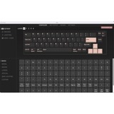 Keychron Q9 Barebone ISO Knob, Gaming-Tastatur grau, Hot-Swap, Aluminiumrahmen, RGB
