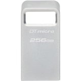 Kingston DataTraveler Micro 256 GB, USB-Stick silber, USB-A 3.2 Gen 1