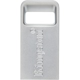 Kingston DataTraveler Micro 256 GB, USB-Stick silber, USB-A 3.2 Gen 1