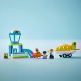 LEGO 10443 DUPLO Town Erster Besuch im Flughafen, Konstruktionsspielzeug 