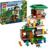 LEGO 21174 Minecraft Das moderne Baumhaus, Konstruktionsspielzeug Set für Jungen und Mädchen ab 9 Jahren mit Figuren
