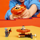 LEGO 71873 Ninjago Cole vs. Böser Cole Spinner-Angriff, Konstruktionsspielzeug 