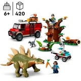 LEGO 76965 Jurassic World Dinosaurier Missionen: Entdeckung des Stegosaurus, Konstruktionsspielzeug 
