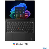 Lenovo ThinkPad X1 Carbon G14 Aura Edition (21V700DCGE), Notebook schwarz, Intel® Core™ Ultra 7 355, Intel® Graphics, 32 GB LPDDR5X, 1 TB (1 TB SSD), Windows 11 Pro