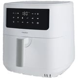 Medion Heißluftfriteuse Life MD 11750 P10 XL, Heißluftfritteuse weiß (matt), 2.150 Watt, Korb 6,8 Liter