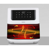 Medion Heißluftfritteuse Life MD 11750 P10 XL weiß (matt), 2.150 Watt, Korb 6,8 Liter