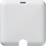 Merten Herdanschlussdose Unterputz bruchgeschützt mit 5 Doppelklemmen und Schraubklemme weiß, Retail