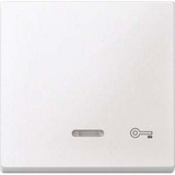 Merten Wippe Kontrollfenster Fenster Wippe mit Aufdruck Schlüssel weiß, Retail