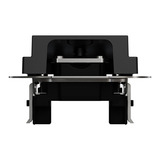 Merten Zentralplatte mit zentraler Abdeckplatte für Leitungsauslass, Abdeckung schwarz (matt), Retail