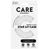 PanzerGlass Urban Combat Star Lit Case, Handyhülle transparent/weiß, iPhone 14 / 13, MagSafe