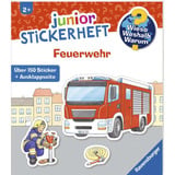 Ravensburger Wieso? Weshalb? Warum? junior Stickerheft - Feuerwehr, Lernbuch 