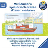 Ravensburger Wieso? Weshalb? Warum? junior Stickerheft - Feuerwehr, Lernbuch 