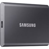 SAMSUNG Portable SSD T7 1TB, Externe SSD grau, USB-C 3.2 Gen 2 (10 Gbit/s), extern
