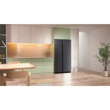 Samsung RS70F65QEFEF, Side-by-Side edelstahl (dunkel), AI Energy Mode