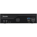 Shuttle XPC slim DH610V2 Bundle inkl. 8 GB DDR5-RAM, Barebone schwarz, ohne Betriebssystem