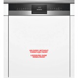 Siemens SN53HS30AE iQ300, Spülmaschine edelstahl/schwarz, Home Connect