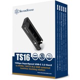 SilverStone SST-TS16, Laufwerksgehäuse schwarz