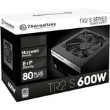 Thermaltake TR2 S 600W, PC-Netzteil schwarz, 2x PCIe, 600 Watt