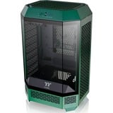 Thermaltake The Tower 300 , Tower-Gehäuse dunkelgrün, Tempered Glass