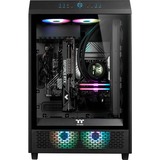 Thermaltake Triton V2 Black, Gaming-PC schwarz/transparent, Windows 11 Home 64-Bit