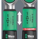 Wera Drehmomentschlüssel Safe-Torque A 1 schwarz/grün, 1/4" Vierkant, 2-12 Nm