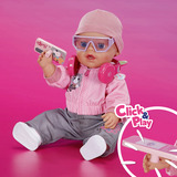 ZAPF Creation BABY born Cool Girl Outfit 43cm, Puppenzubehör 