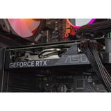 ALTERNATE Gaming-PC Special Edition • RTX 4060 • Intel® Core™ i5-12400F • 32 GB RAM schwarz/transparent, Windows 11 Home 64-Bit