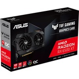 ASUS Radeon RX 6500 XT TUF GAMING OC, Grafikkarte RDNA 2, GDDR6, 1x DisplayPort, 1x HDMI