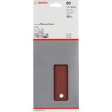 Bosch Schleifblatt C430 Expert for Wood and Paint, 115x280mm, K80 10 Stück, für Schwingschleifer