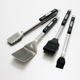 Broil King Grillbesteck-Set Imperial, 4-teilig schwarz/edelstahl