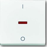 Busch-Jaeger Busch-J. Kontroll-Wippe dav/sws mit Aufdruck I/0 1788-84 weiß, Retail