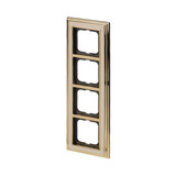 Busch-Jaeger Rahmen vierfach weiß, Retail