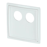 Busch-Jaeger Zentralscheibe Studio Rufsysteme 2548-020 D-84, Abdeckung weiß, Retail