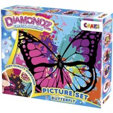 CRAZE DIAMONDZ - Bild Set Schmetterling, Basteln 