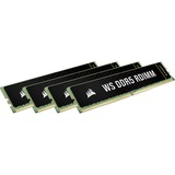 Corsair DIMM 128 GB DDR5-5600 ECC (4x 32 GB) Quad-Kit, Arbeitsspeicher schwarz, CMA128GX5M4B5600C40, WS, INTEL XMP