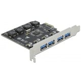 PCIe x1 zu 4x ext. USB Typ-A USB 3.2 Gen 1, USB-Controller