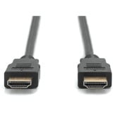 Digitus HDMI High Speed Kabel mit Ethernet, Typ A schwarz, 1 Meter