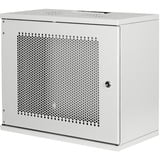 Digitus Wandgehäuse, SOHO, unmontiert - 540x400 mm (BxT), IT-Schrank hellgrau, 9 Höheneinheiten