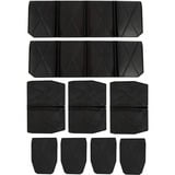 EINHELL Systemkoffer Kunststofffächer-Set, 9-teilig, Einlage schwarz, für E-Case S-C, E-Case S-F