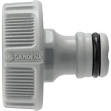 GARDENA Grundausstattung Schlauchanschluss, mit Reinigungsspritze grau/orange, 5-teilig