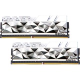 G.Skill DIMM 16 GB DDR4-3600 Kit, Arbeitsspeicher silber/weiß, F4-3600C14D-16GTESA, Trident Z Royal Elite, XMP