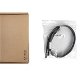 ICY BOX Kabel MCIO x8 SFF-TA-1016 > 2x MCIO x4 SFF-TA-1016 schwarz, 50cm