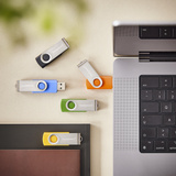 Intenso Office Line Multipack 16 GB, USB-Stick 5 USB-A 3.2 USB-Sticks in Gelb, Grün, Schwarz, Blau + Orange