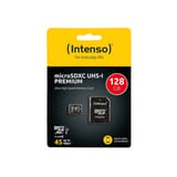 Intenso Premium 128 GB microSDXC, Speicherkarte UHS-I U1, Class 10