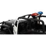 Jamara Deluxe Car Series - Jeep Wrangler Police, RC schwarz/weiß, Maßstab 1:14, 2,4 GHz