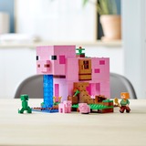 LEGO 21170 Minecraft Das Schweinehaus, Konstruktionsspielzeug 