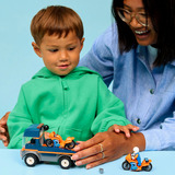 LEGO 60491 City Motorradtransporter, Konstruktionsspielzeug 