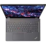Lenovo ThinkPad P16 G2 (21FA005HGE), Notebook grau/schwarz, Intel® Core™ i7-14700HX, NVIDIA RTX 3500, 64 GB DDR5, 1 TB (1 TB SSD), Windows 11 Pro 64-Bit