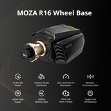MOZA R16 Wheel Base, Lenkradbasis schwarz/bronze