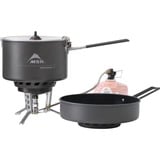 MSR WindBurner Stove System Combo, Gaskocher grau, für 2-4 Personen, 4-teiliges Kochset, Modell 2021